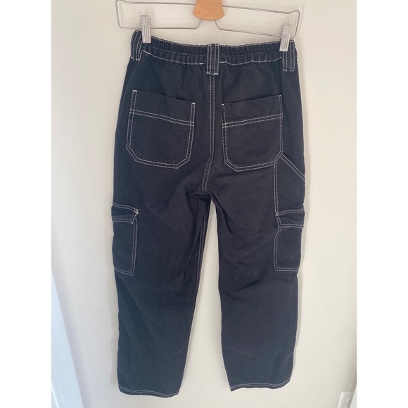BDG Black and white cargo/carpenter pants size 26 - Picture 2 of 5
